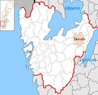 Skövde in Västra Götaland county